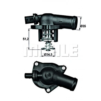 Termostat Bh 1.786.05.500 Vw Polo-Cordoba-Ibıza Aee-Alm 1,6 00-05 (Oem No: 032121121M)
