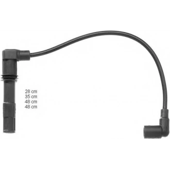 Buji Kablosu Takım Polo / Cordoba / İbiza / Fabia 01-09 Ahw-Bby-Bbz-Bky 1.4 16V (4 Adet) (Oem No: 036905483G)