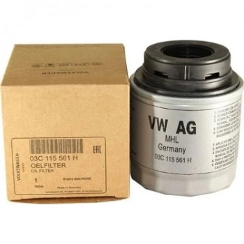 Yağ Filtresi Golf6 / Jetta / Tiguan / A3 / Polo  / Ibıza 10Sonrası 1.2-1.4 Tsı Caxa-Cbza-Cbzb-Cnva-Cthg (Oem No: 03C115561H)