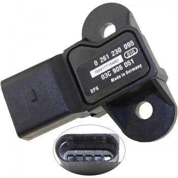 Golf5 Golf6 Jetta Polo T5,5 2004  Basınç Sensörü  (Oem No:03C906051F)