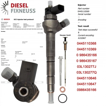 Enjektör Euro 5 Vw Crafter Ckub-Ckuc 2,0 Tdı 12- (Oem No: 03L130277J)