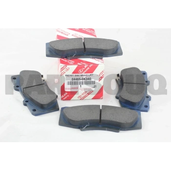 Fren Balatası Ön . Japon Hılux (Kun35, Kun25) 2.5 D4D 12-15 (Oem No: 04465-0K340)