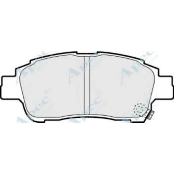 Fren Balata Yarıs 00-06 Ön Japonya Üretim (Oem No: 0446552031)