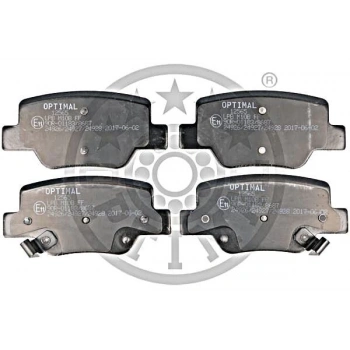 Fren Balata Corolla 10-19 Verso Disk Arka (Oem No: 04466-0F011)