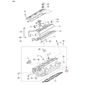 Direksiyon Pompası Hı-Besta (Oem No: 0K71C-32-600C)