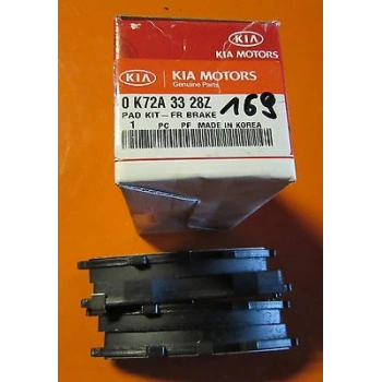 Fren Balatası Ön Kore Pregıo 2.7D Dızel 1997-2000 (Oem No: 0K72A3328Z)