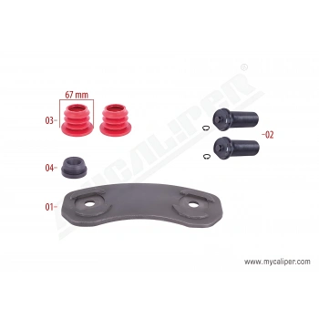 Porya Teker Elantra 11- Arka None (Oem No: 1204Pyt3011042)
