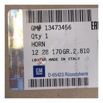 Korna 400Hz Opel Adam Bm 13- (Oem No: 1228170)