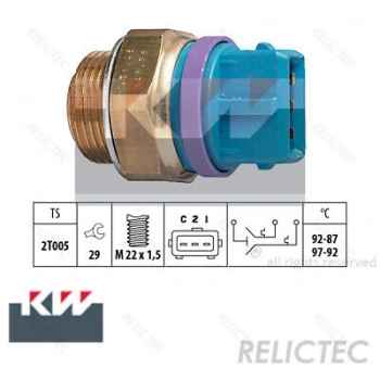 Fan Müsürü (3 Fıslı) Psa 205/306/405/406 B.M 92- (Oem No: 1264.36)