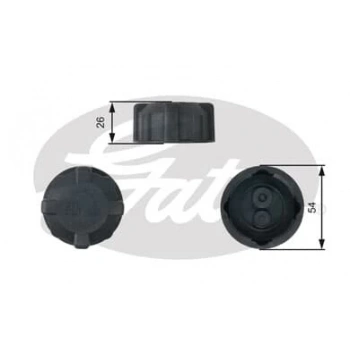 Radyatör Kapagı 1 54 Lük Fıat Tempra/Ducato Bm 91- (Oem No: 1325237080)