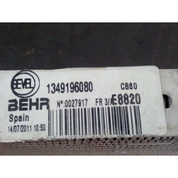 Radyatör Su Ducato 06-14 2.3 Jtd Intercooler Bağlantısı İnce Tip Brazıng (Oem No: 1349196080)