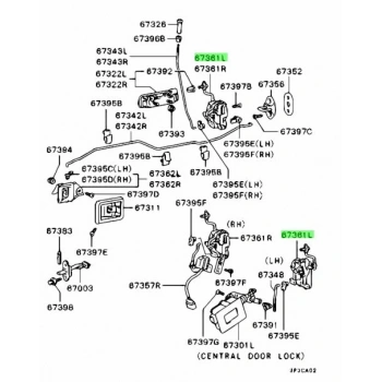 Kilit Kapı L300H100 Ön L İç Tw None (Oem No: 1406Kkp2095141)