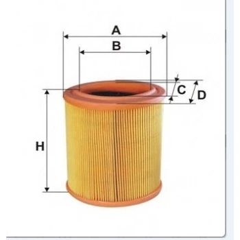 Hava Filtresi Psa 106/Xsara/Partner 1.1/1.4 96- (Oem No: 1444.F0)