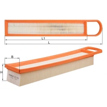 Hava Filtresi Çanta Tıpı Psa 207/208/308 1,4-1,6 Bnz 07- (Oem No: 1444Rj)