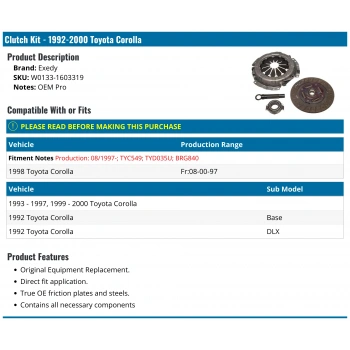 Aks Kafası Dış Düz Sanzuman Opel Corsa E B14Nej 15- (Oem No: 1603319)
