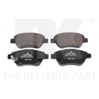 Fren Balatası Ön Küçük Tıp 257 Mm Dıskler İçin Opel Corsa D Adam Z12Xep A12Xer Z14Xep A14Xer A13Dtc Z13Dtj 07- (Oem No: 1605153 1605258)