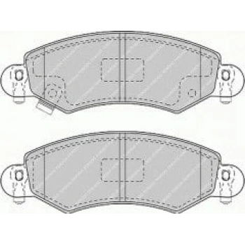 Fren Balatası Ön Opel Agıla A Bm 00-08 (Oem No: 1605976)