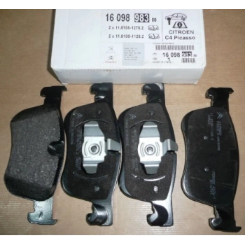 Fren Balata C4 Pıcasso Iı 13Sonrası / C4 Grand Pıcasso Iı 13Sonrası 1.6Vtı-1.6Hdı-2.0 Ön (Oem No: 1609898380)