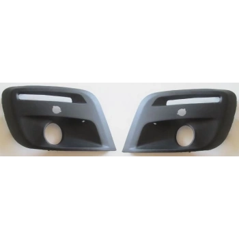 Peugeot Partner- Van- 16/18; Sis Lamba Kapağı Sağ/Sol Set (2 Parça) (Sis/Sensör/Gündüz Farı Delikli) (Oem No: 1613564780)