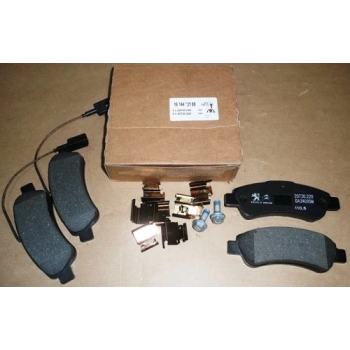 Fren Balatası Arka Çıft Kablolu 137 Mm Psa Boxer Iıı /Jumper Iıı 2.2 Hdı 2011- (Oem No: 1614412180)