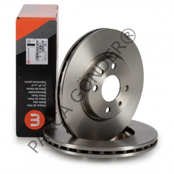 Ön Fren Dısk Tk :Takım Psa Bıpper / Nemo B.M 09- (Oem No: 1618879780)