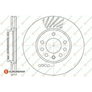 Fren Diski Ön 5 Bıjon Takım Opel Astra H Zafıra B Merıva A-B Z13Dth-Z16Xer-A16Xer-A13Dte Z17Dth Y20Dth 04- (Oem No: 1618881180)