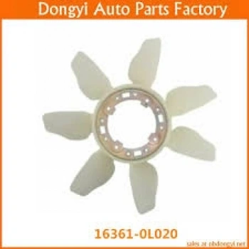 Hilux (Kun15, Kun25, Kun26, Kun35) : Hilux (Gun135, Gun125, Gun126) 2.4 D 2.8 D15  2006 2015 Fan Pervanesi . (Oem No:163610L020)