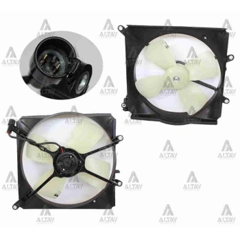 Fan Radyatör Corolla 88-92 (Oem No: 16363-16030 / 16711-15220)