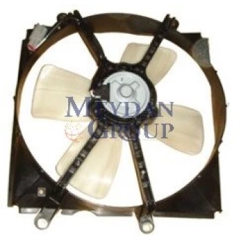 2001-2002 Toyota Avensis Radyatör Fan Davlumbazı Komple Plastik (4 Kanat) (Adet) (Oem No:1671174440)