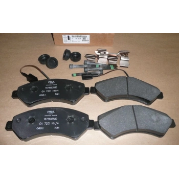 Fren Balatası Ön 16 Jant Psa Boxer Iıı / Jumper Iıı / Ducato Iıı B.M 06- (Oem No: 1673603580)