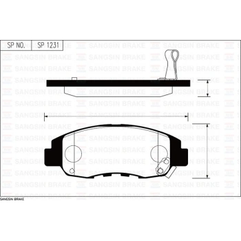 Fren Balatası Accord 87 93 Ön None (Oem No: 1902Yrn023389)