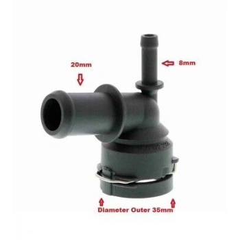 Su Flanşı Golf5 / Passat / Caddy 04-09 Bdj-Bag-Blf 1.6 Fsı-2.0 Sdı (Oem No: 1C0122291A)