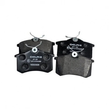 Fren Balata Golf4 99-06 / Bora 99-05 / 307 00Sonrası / C3-C4 09Sonrası (Kalınlık 15Mm) Arka (Oem No: 1J0698451)