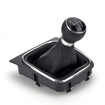 Golf5 Jetta 2004 2010 Vites Topuzu Komple   Sıyah 5 Ilerı (Oem No:1K0711113Bg)