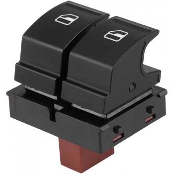 Cam Açma Dügmesı Çıftlı Vw Caddy-Octavıa-Fabıa-Roomster Bm 05-14 (Oem No: 1Z0959858)