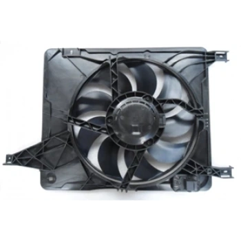 Nıssan Qashqaı- J10- 07/09; Radyatör Fan Davlumbazı Resistanslı 9 Kanat (Dizel Tip) (Tw) (Oem No: 21481-Je40A)