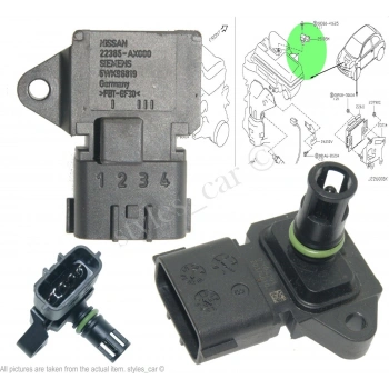 Sensör Map Mıcra 02-08 1.2 K12 (Oem No: 22365-Ax000)