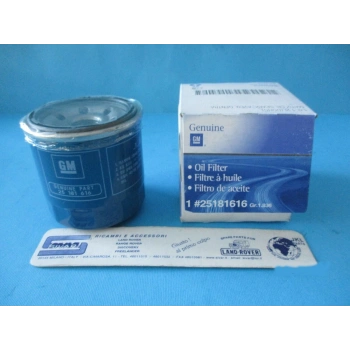 Yağ Filtresi Aveo 08=Den İtibaren; 1.2 (Oem No: 25181616)