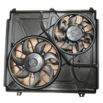 2002-2006 Kia Sorento Radyatör Fan Davlumbazı Ve Klima Fan Davlumbazı (7+7 Kanat) (Adet) (Oem No:253803E600)