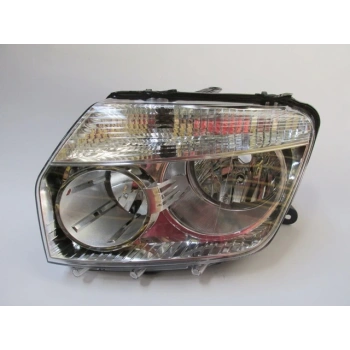 Dacıa Duster- 10/13; Far Lambası Sol Manuel (İç Aynası Nikelajlı)(H1/H7) 5 Fişli (Ayfar) (Oem No: 260100069R)