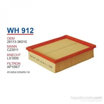 Hava Filtresi Sonata 06-11 2.0-2.4 Benzinli (Oem No: 28113-3K010)