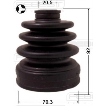 Aks Körüğü İç  Japon Impreza I, Impreza Iı 4Wd, Impreza Iıı, Legacy Iv 4Wd, Outback Iıı 4Wd 97-00 (Oem No: 28323-Ag010)