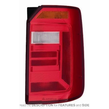 Stop Lambası Sol Vw Caddy Bm 15- (Oem No: 2K1945095E)