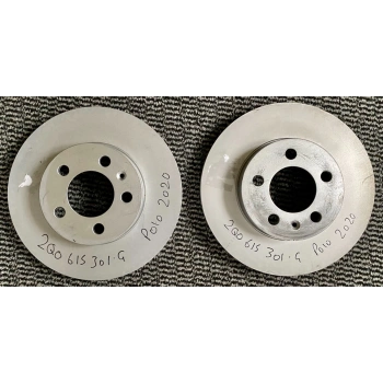 Fren Diski Polo / A1 / İbiza / Kamiq / Scala 17Sonrası Ön (Set) (Oem No: 2Q0615301G)