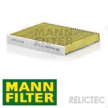 Polen Filtresi Polo / Ibıza / Fabıa / A1 17Sonrası Karbonsuz (Oem No: 2Q0819644)