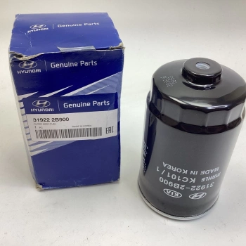 YAKIT FİLTRESİ KIA VIDALI TIP - SU AYRISTIRICISI ILE KORE ACCENT ERA/MATRIX/I30/IX35/IX55/santa fe/CEED/RIO/SORENTO/SPORTAGE 1,5 DIZEL CRDI 2006- (Oem No: 319222B900)