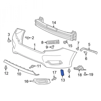 Reflektör Tampon Cıvıc 16-21 Fc5 Arka Sağ (Oem No: 33505-Tea-T01)