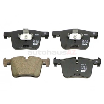 Fren Balata Bmw 3 Seri 11Sonrası F30 Xdrive / Bmw 2 Seri 14Sonrası F45 / Bmw X4 F26 14Sonrası Xdrive Ön Eco (Oem No: 34106799801)