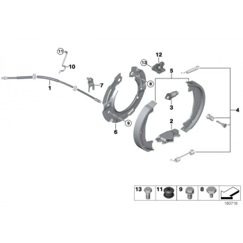 El Fren Telı Arka Bmw X1 E84 Bm 08- (Oem No: 34406769367)