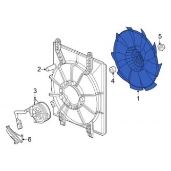 Fan Pervane Klima Cıvıc 21Sonrası (Oem No: 38611-64A-A01)